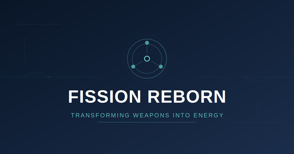 Fission Reborn nuclear reconversion concept