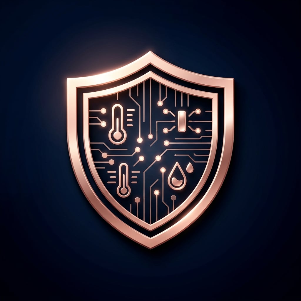Safety shield with circuit patterns
