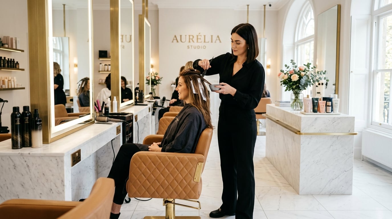 Professional salon user