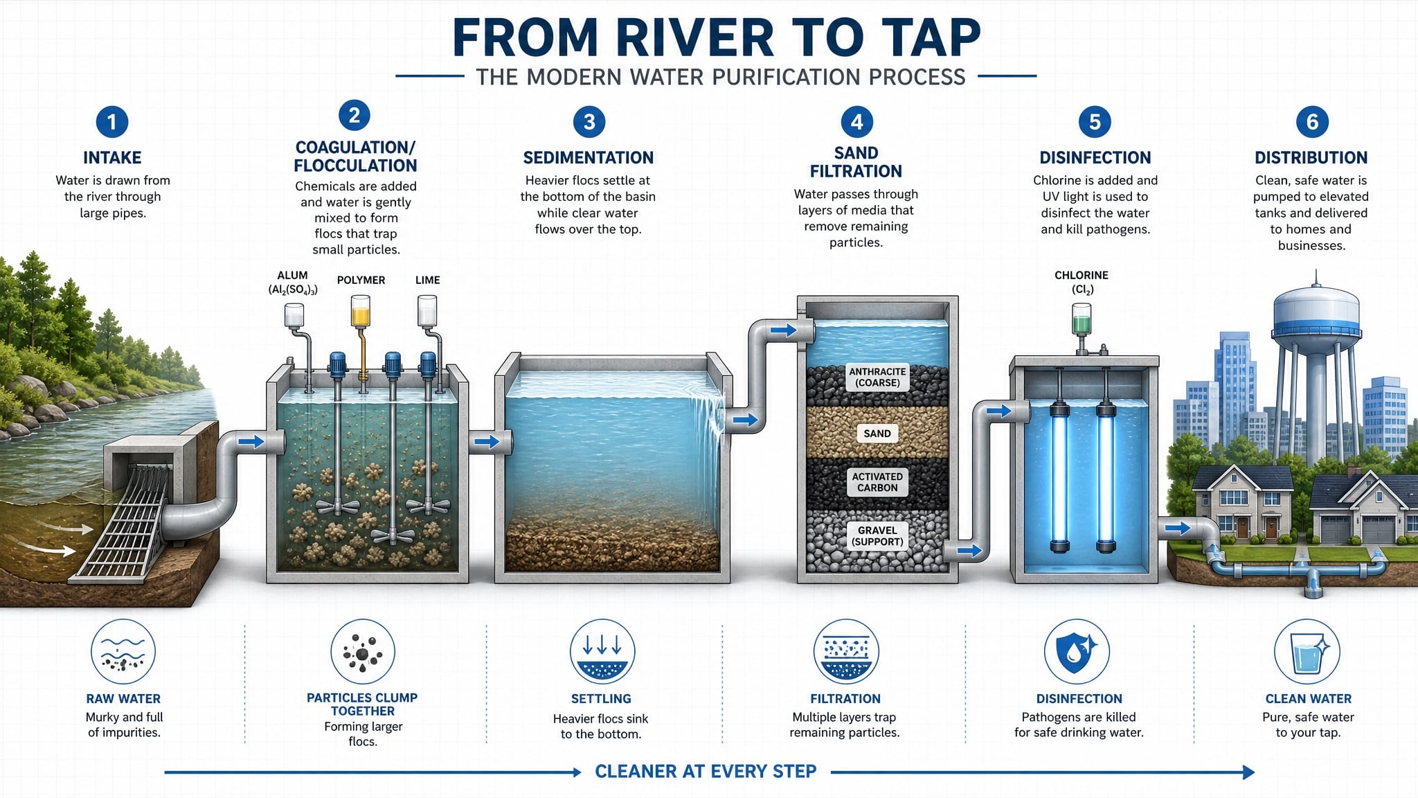 Modern water treatment systems